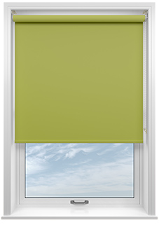 Trinity (Blackout), Lime - Motorised Roller Blind
